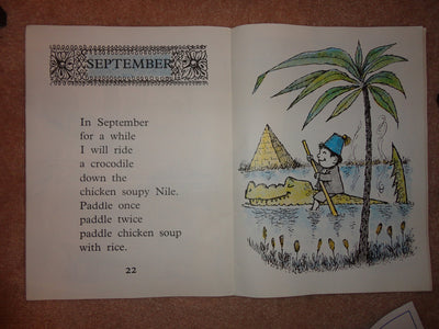 Chicken Soup With Rice (The Nutshell Library) by Sendak, Mau