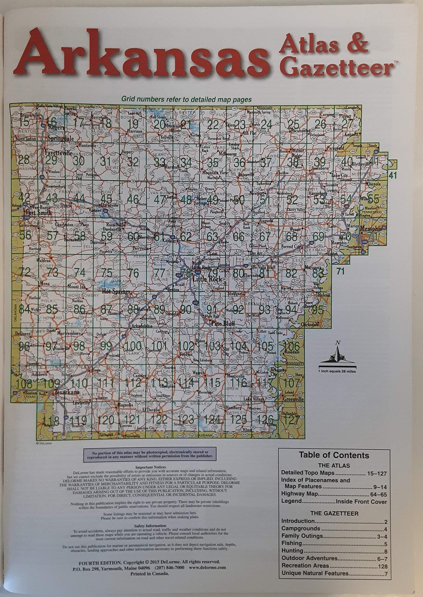 Delorme Arkansas Atlas