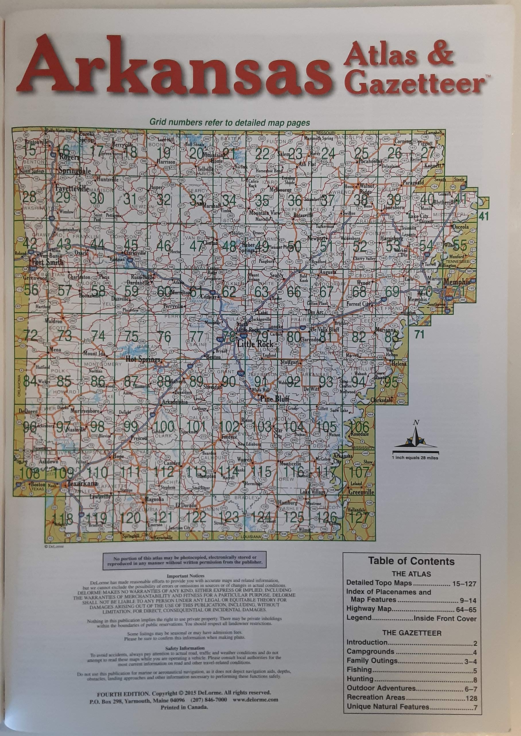 Delorme Arkansas Atlas