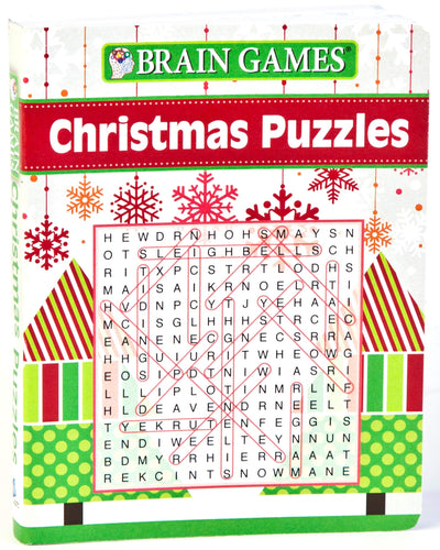 Brain Games - To Go - Christmas Puzzles (Pocket Size / Stocking Stuffer)