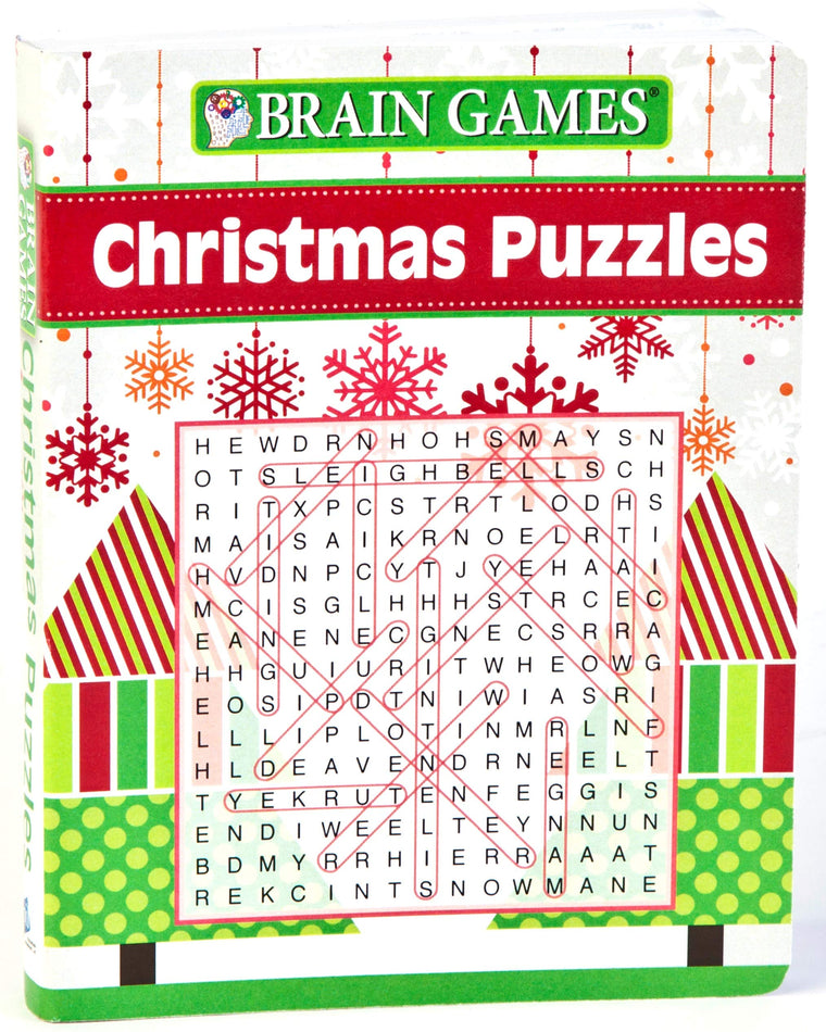 Brain Games - To Go - Christmas Puzzles (Pocket Size / Stocking Stuffer)