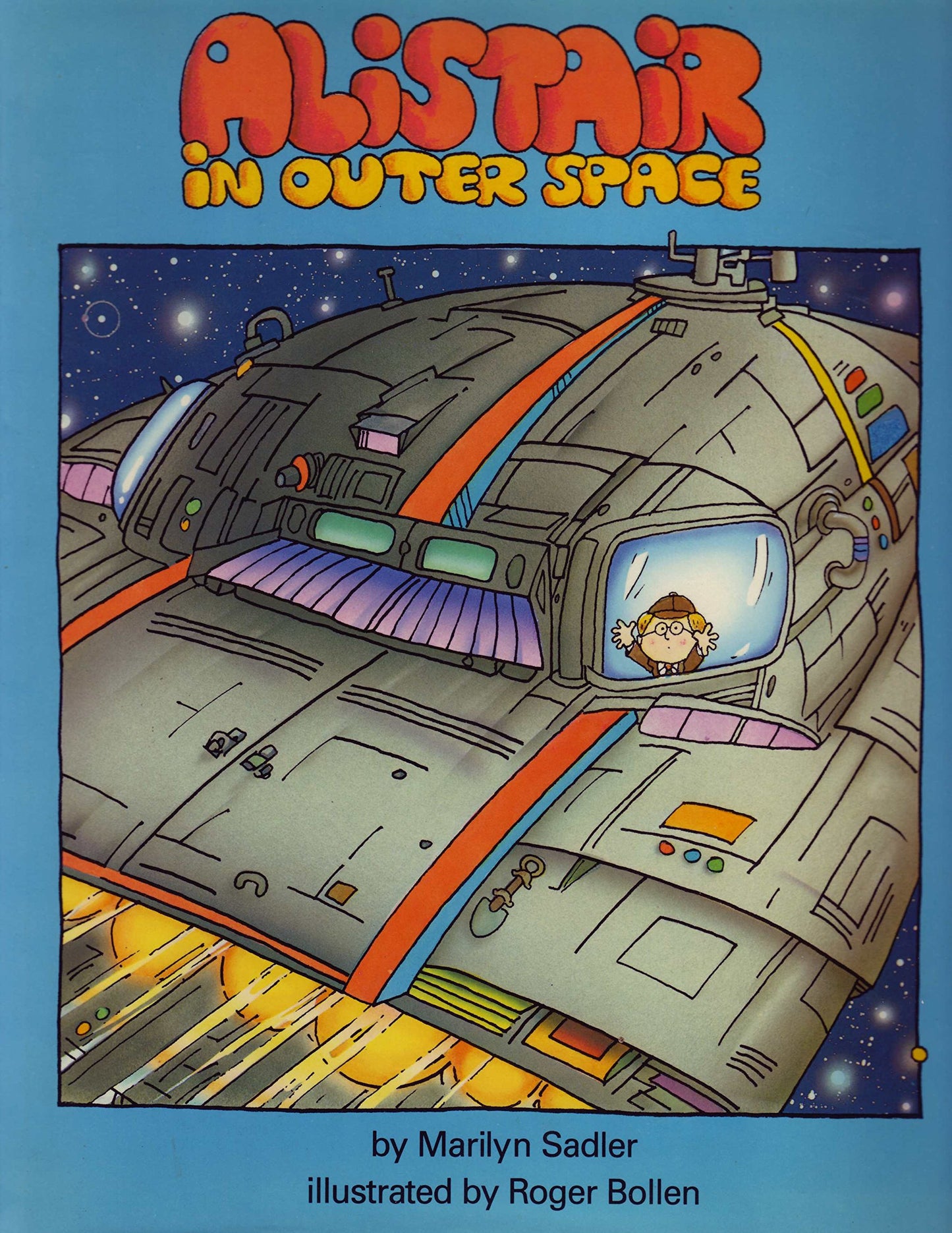 Alistair in outer space by Marilyn Sadler