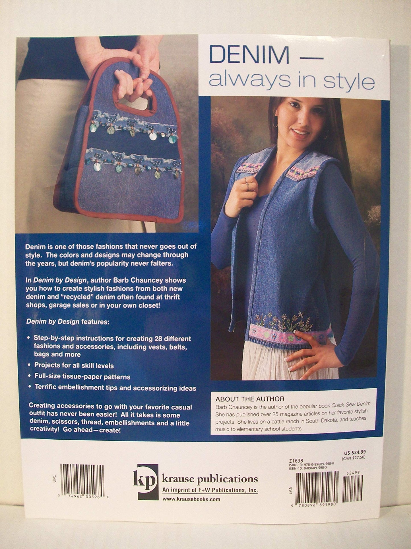 Denim by Design by Barb Chauncey