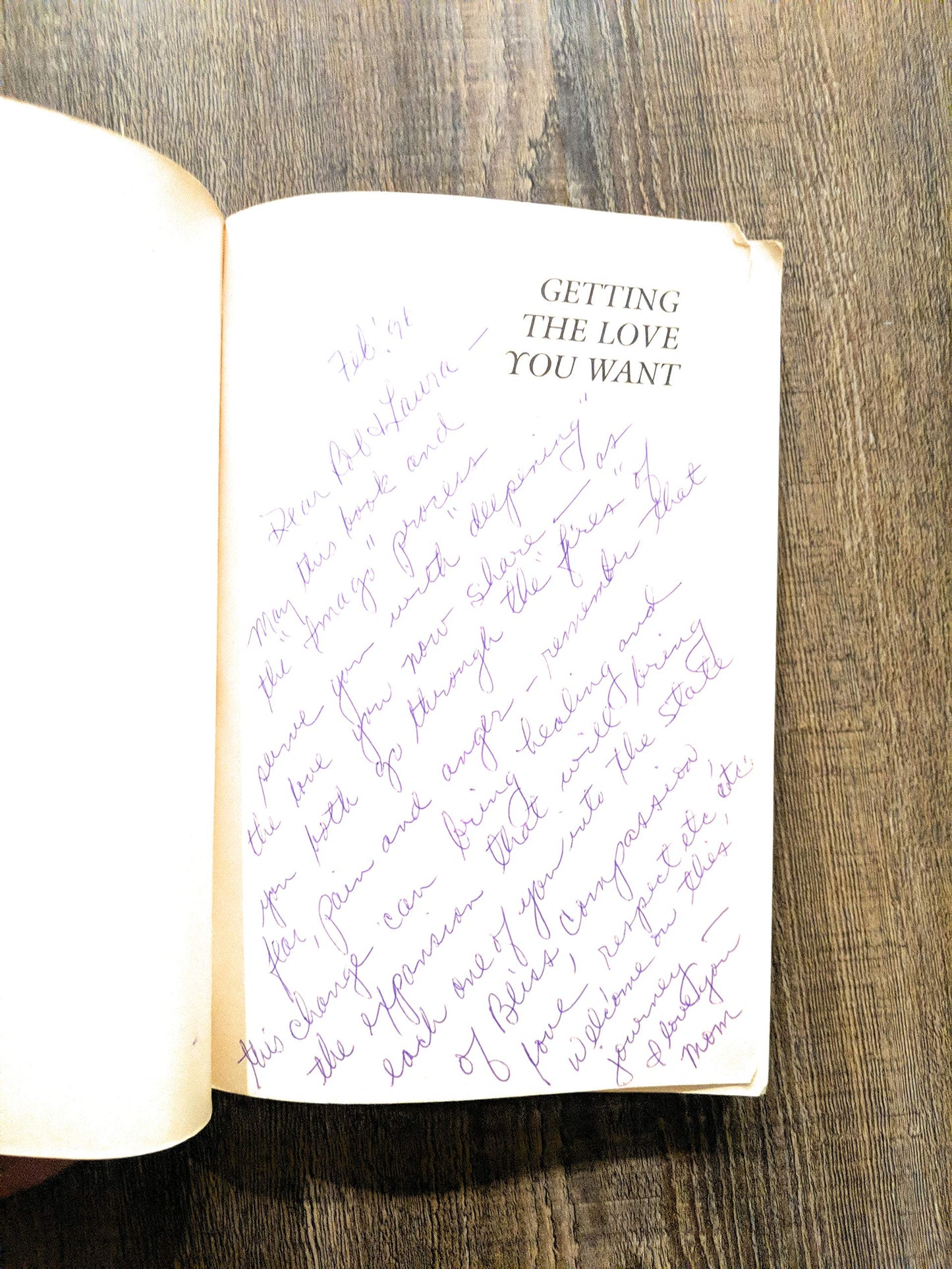 Getting the Love You Want: A Guide for Couples
