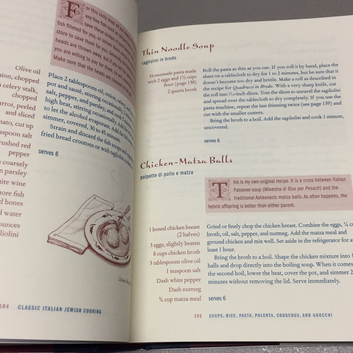 Classic Italian Jewish Cooking: Traditional Recipes and Menus