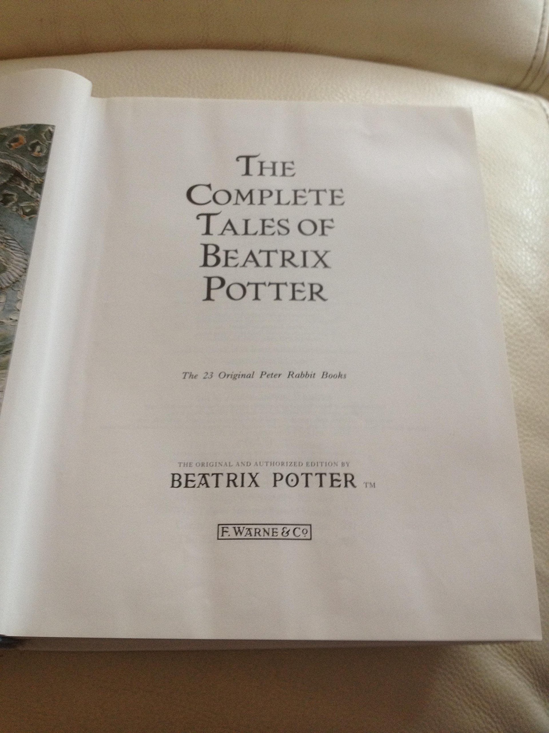 The Complete Tales of Beatrix Potter : The 23 Original Peter Rabbit Books