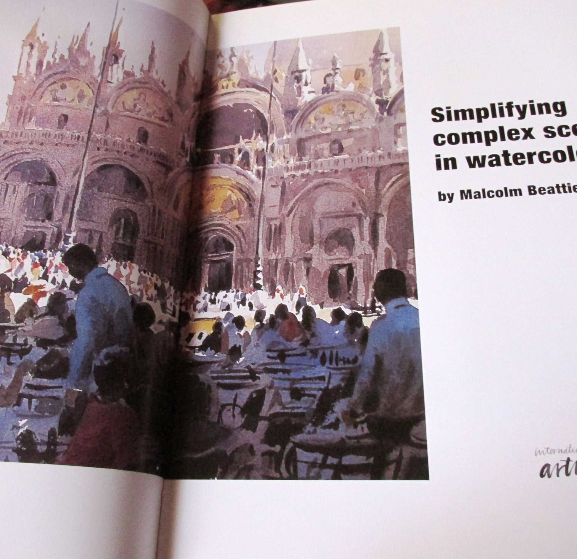 Simplifying Complex Scenes in Watercolor