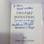 Two-Part Invention: The Story of a Marriage