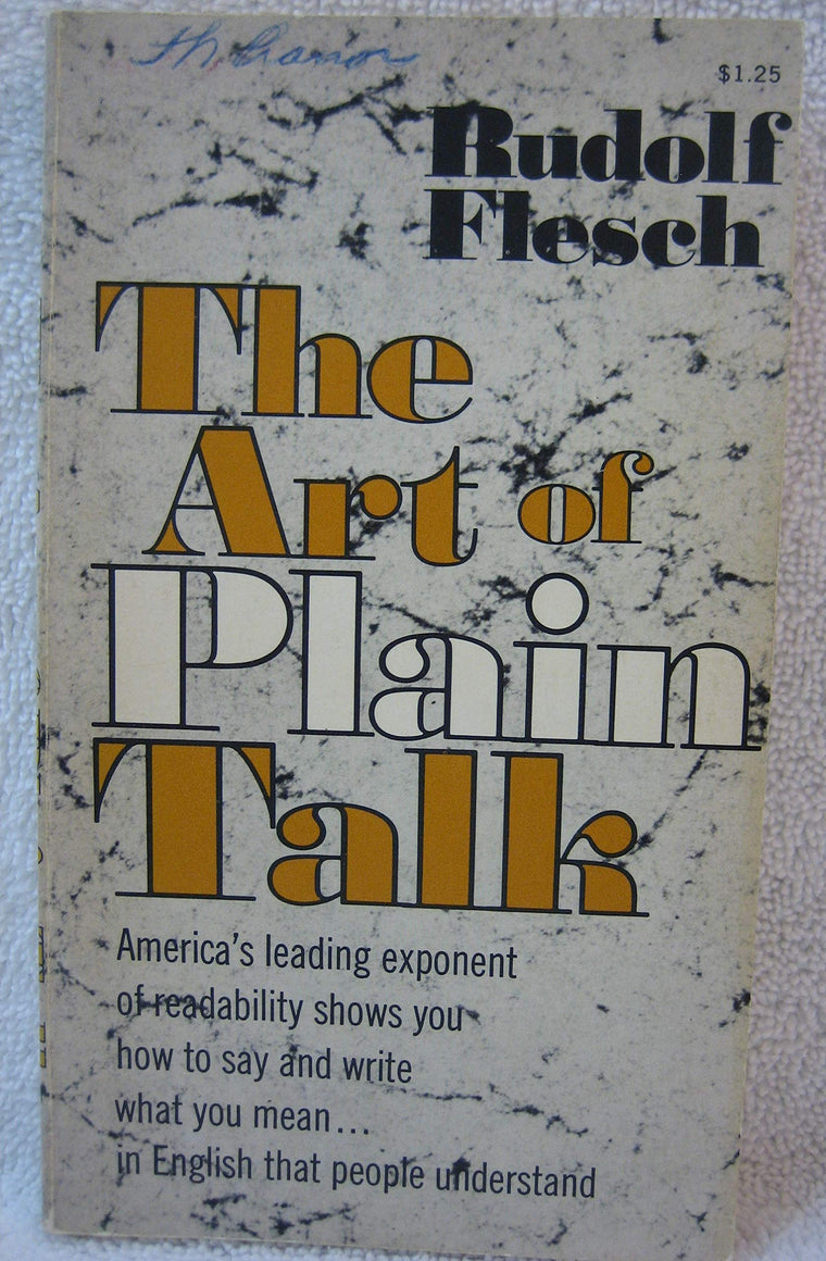 Art of Plain Talk
