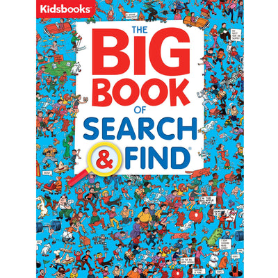 The Big Book of Search & Find - Fun Hidden Object Game for Kids  Boosts Focus & Observation Skills  Engaging Brain-Training Activity Book