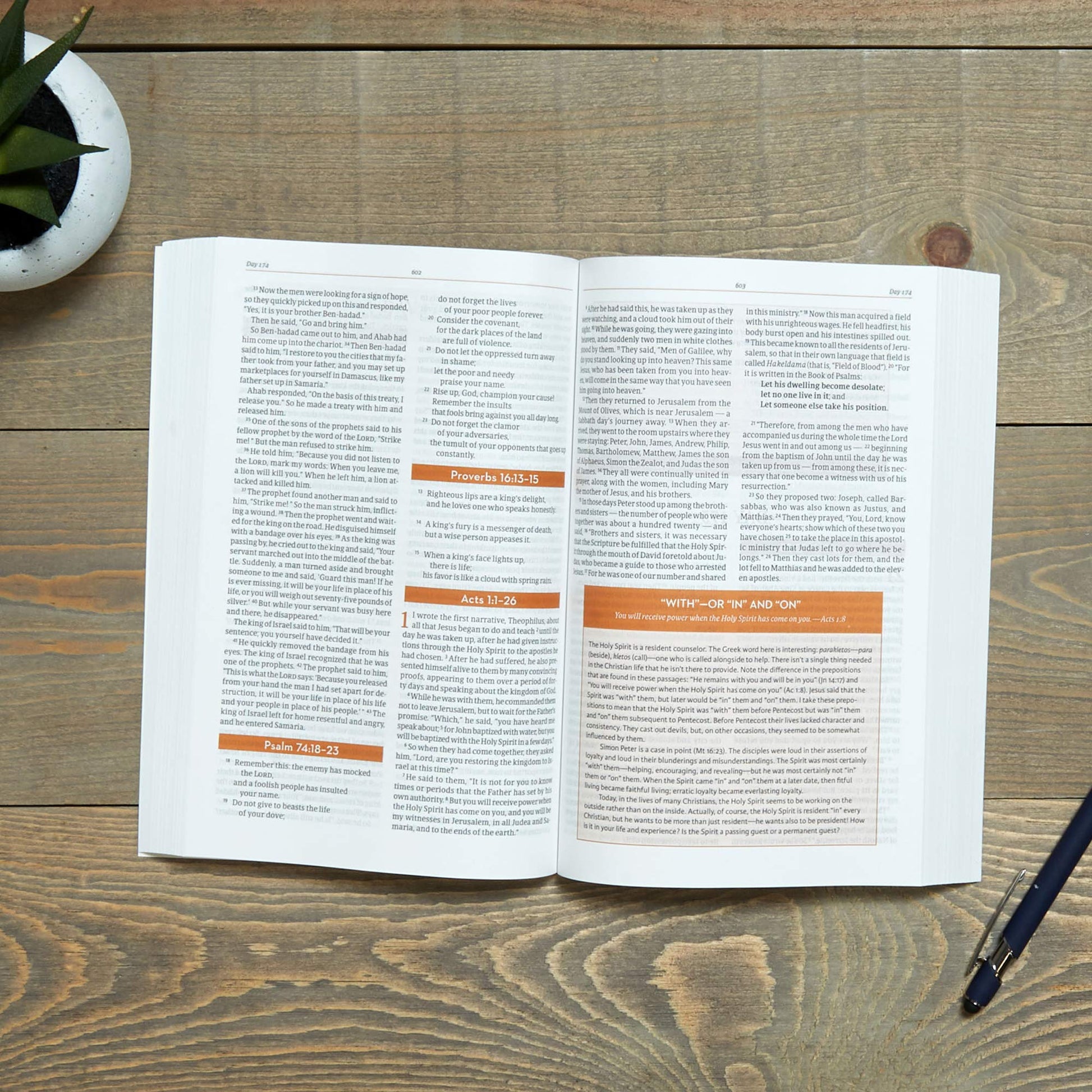 CSB Every Day with Jesus Daily Bible, Trade Paper Edition, Black Letter, 365 Days, One Year, Reading Plan, Devotonals, Easy-to-Read Bible Serif Type