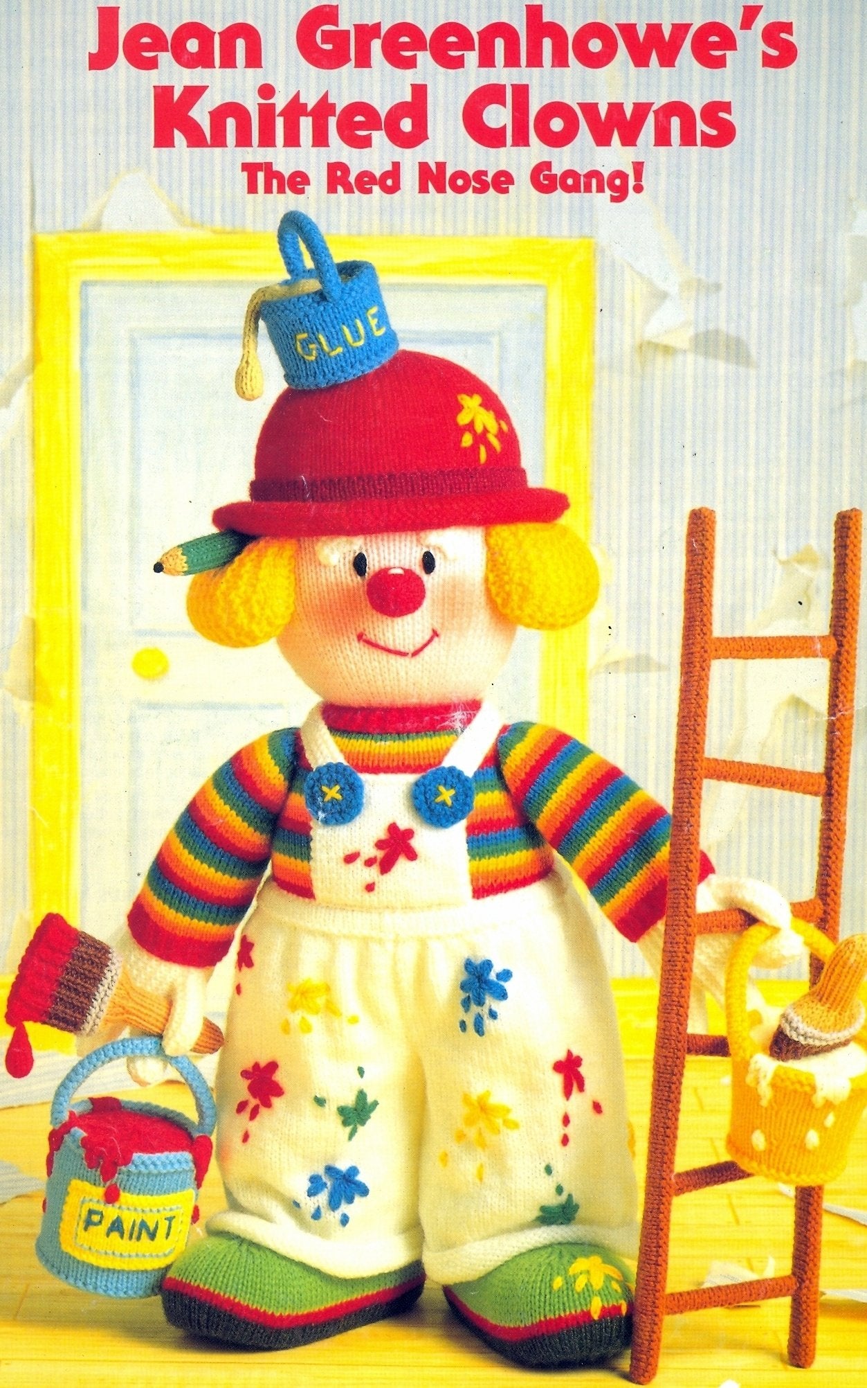 Jean Greenhowe's Knitted Clowns: The Red Nose Gang! by Miakarts Books