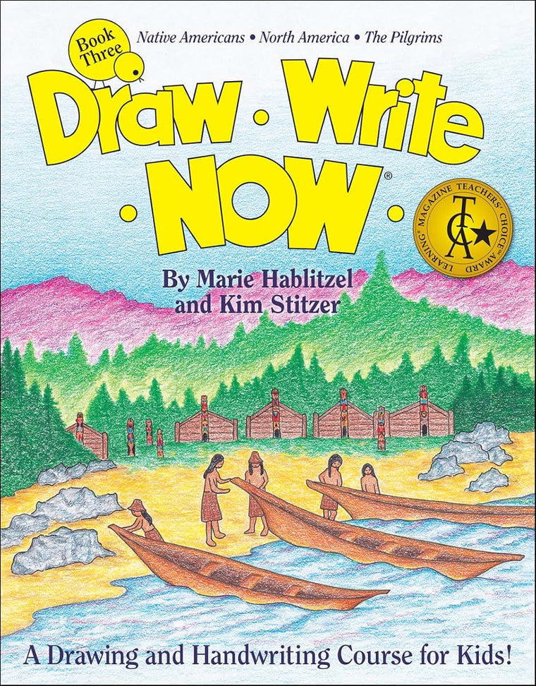 Draw Write Now Book 3: Native Americans, North America, Pilgrims