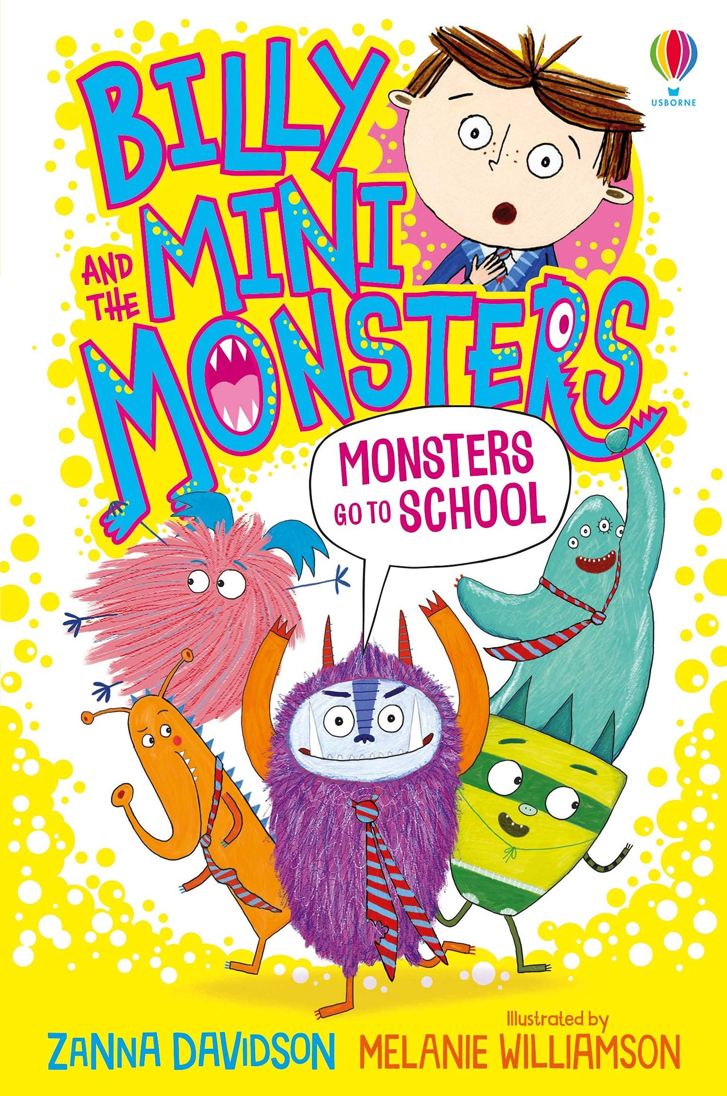 Billy and the Mini Monsters Series Collection 6 Books Set By Zanna Davidson(Monsters go Swimming, Monsters Go Party, Monsters Go To School, Monsters In The Dark, Monsters Move House & Monsters On A Plane)