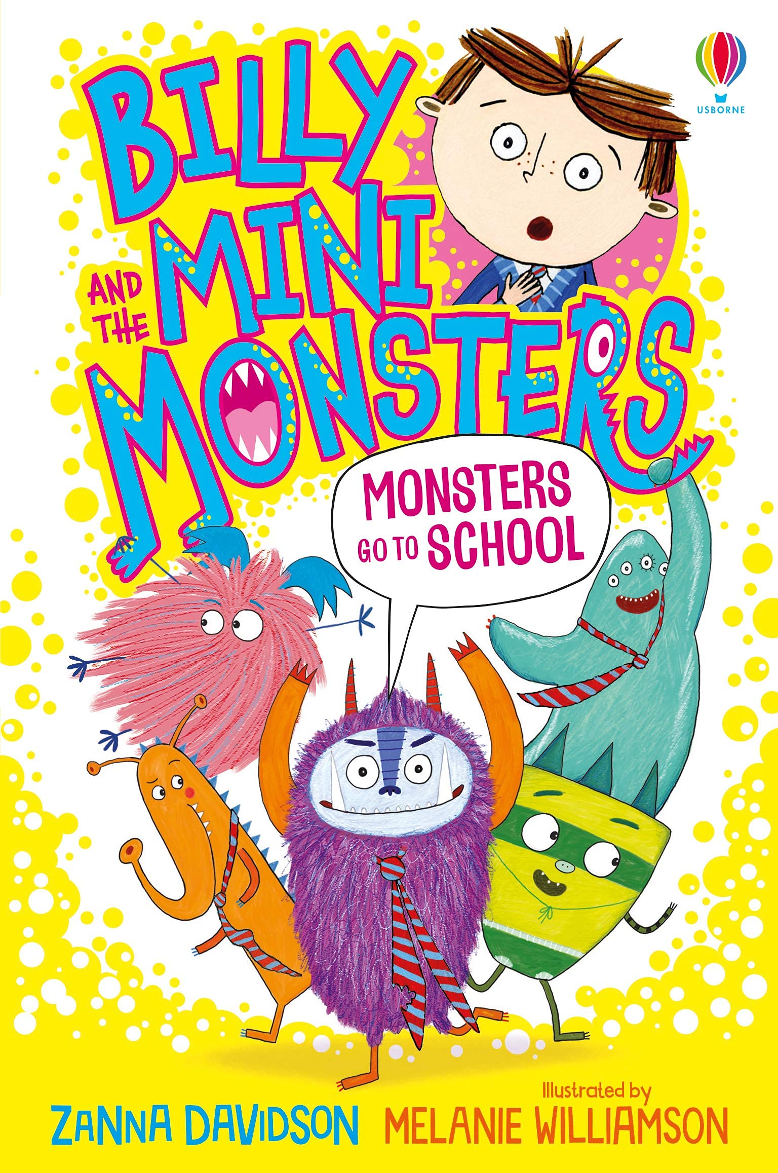 Billy and the Mini Monsters Series Collection 6 Books Set By Zanna Davidson(Monsters go Swimming, Monsters Go Party, Monsters Go To School, Monsters In The Dark, Monsters Move House & Monsters On A Plane)