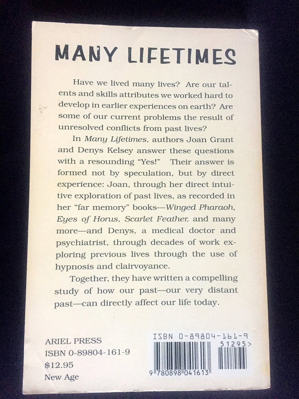 Many Lifetimes