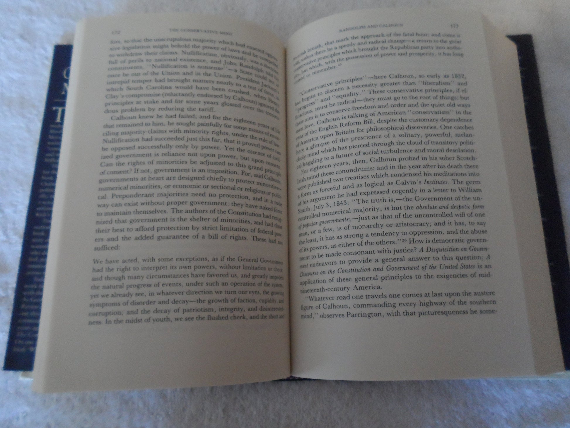 The Conservative Mind: From Burke to Eliot