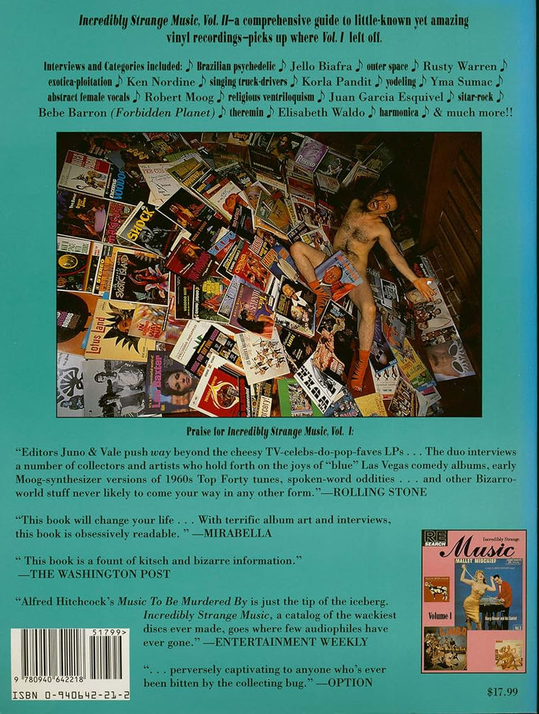 Re/Search #15: Incredibly Strange Music, Volume II by Juno