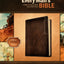 Every Man's Bible: New Living Translation, Deluxe Explorer Edition (LeatherLike, Brown) - Study Bible for Men with Study Notes, Book Introductions, and 44 Charts