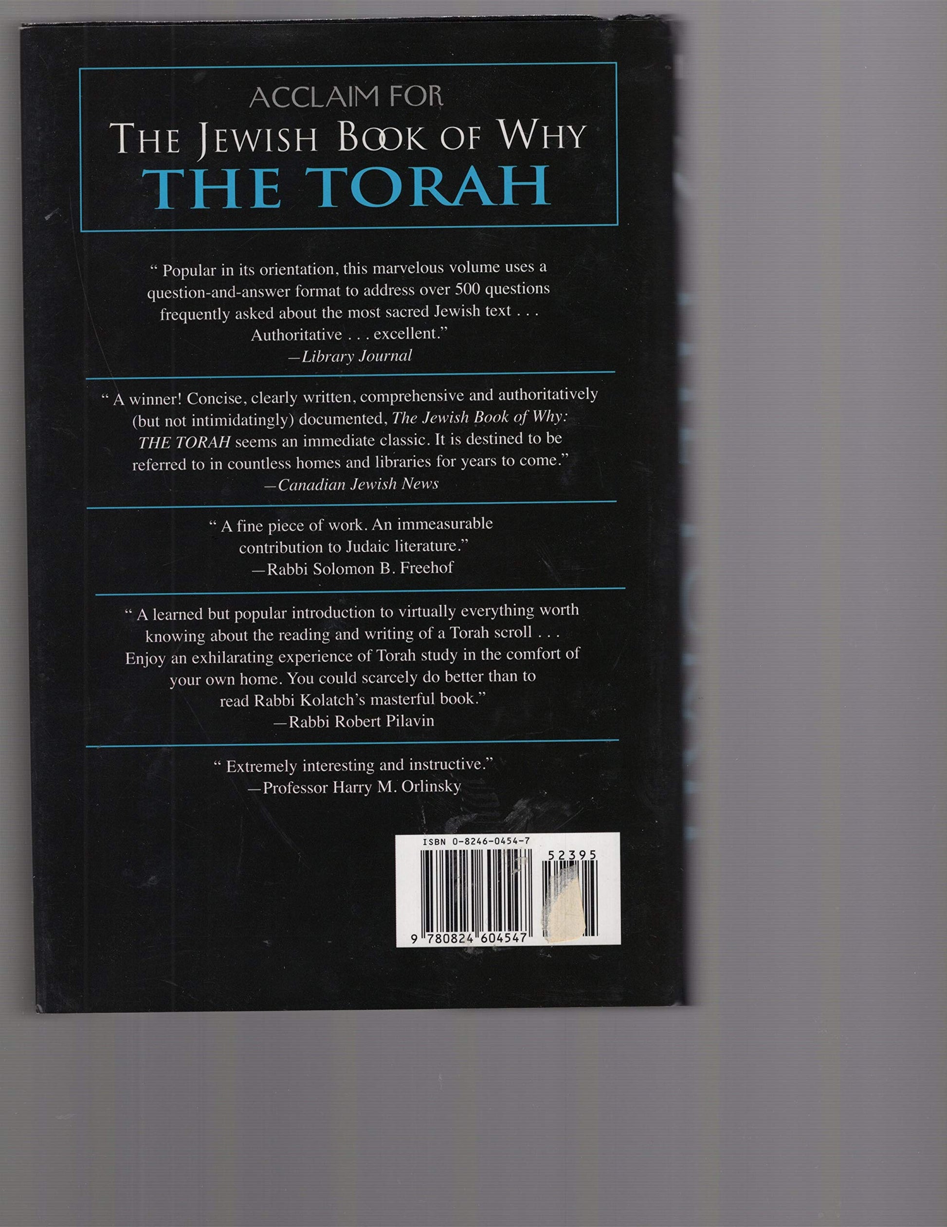 The Jewish Book of Why: The Torah