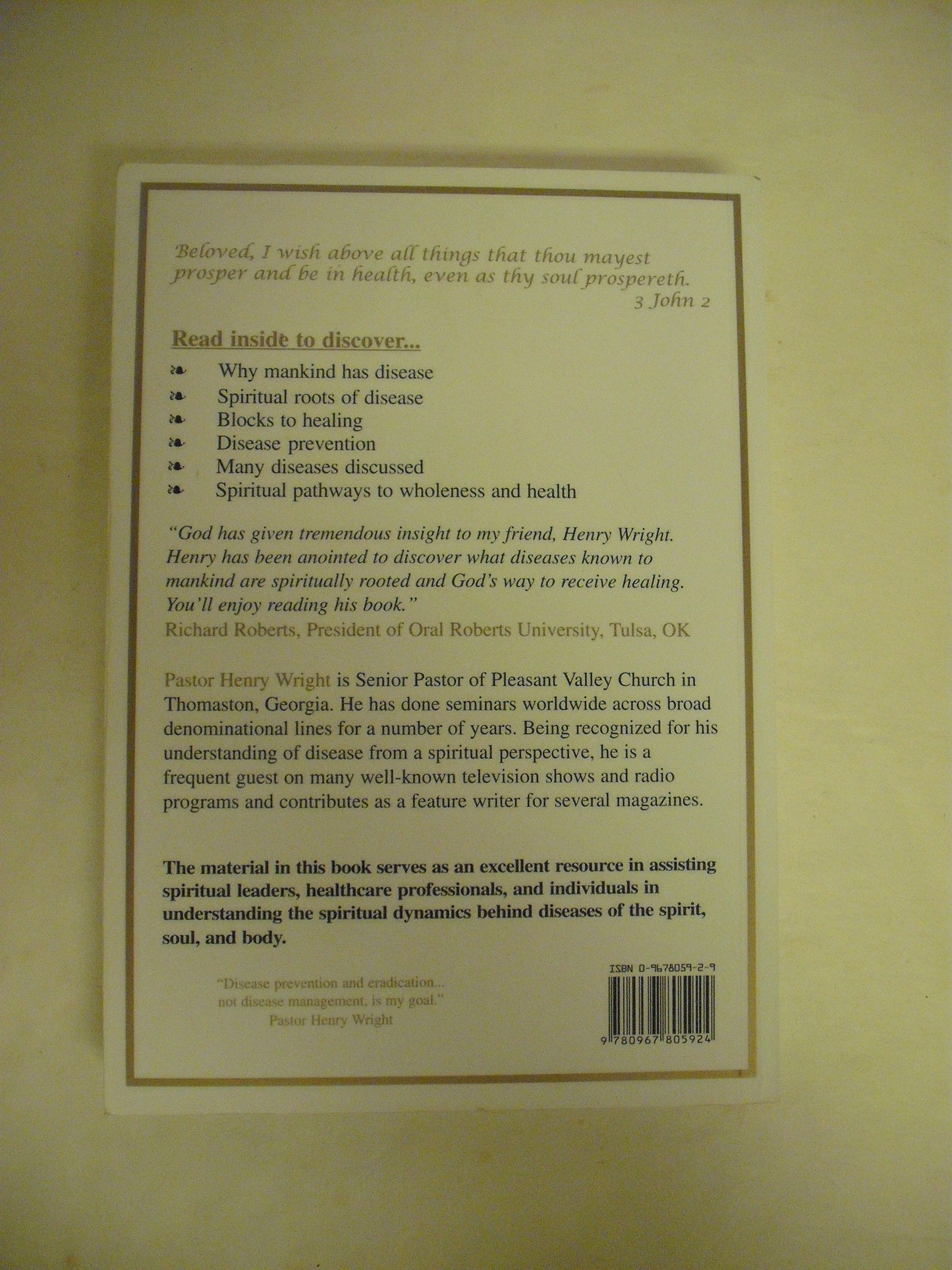 A More Excellent Way: Be in Health by Miakarts Books