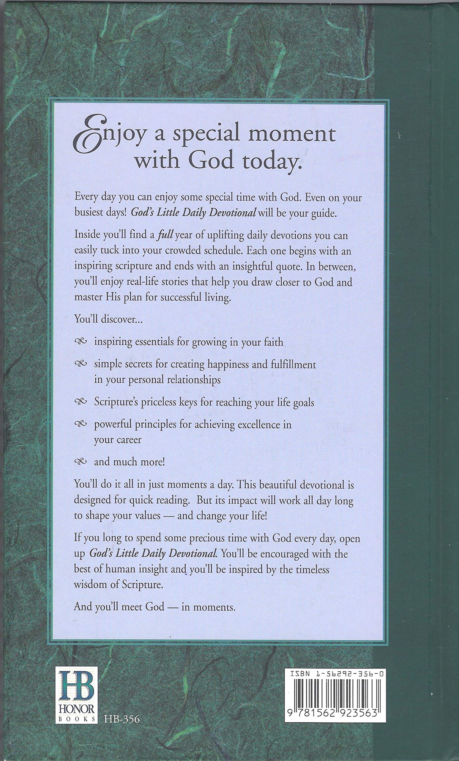 Gods Little Daily Devotional