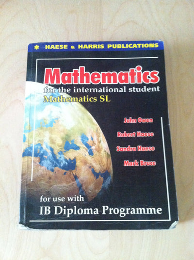 Mathematics for the International Student - Standard Level