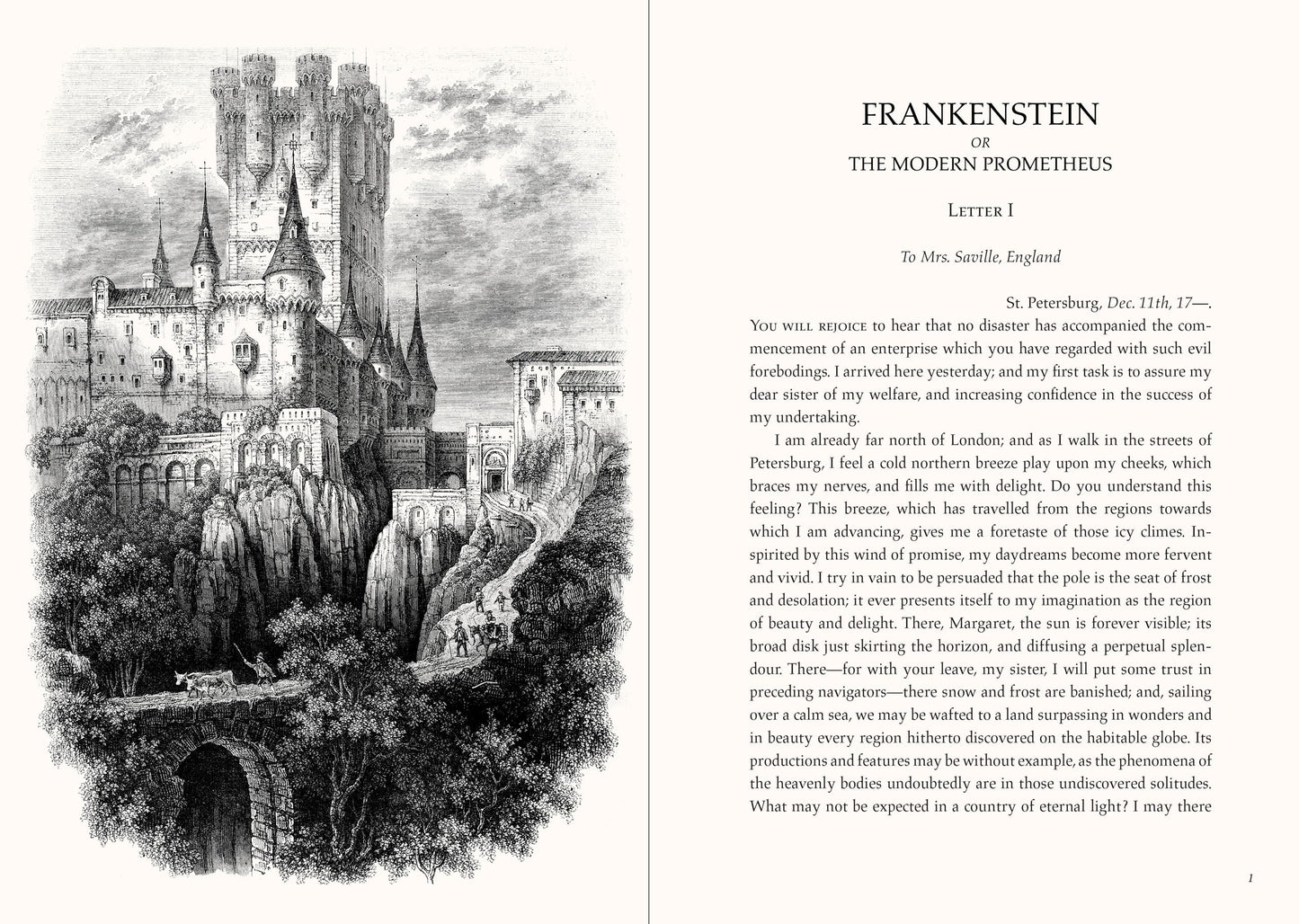 Frankenstein (Masterpiece Library Edition) by Mary Wollstone