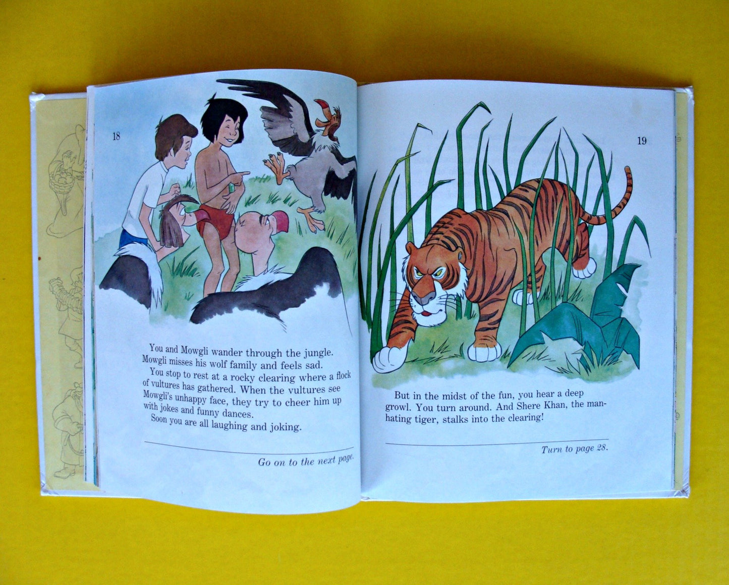 JUNGLE BK ADVENTURE (Disney Choose Your Own Adventure) by Ra