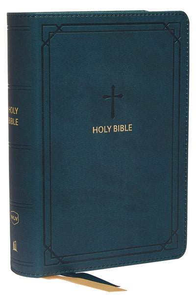 NKJV, End-of-Verse Reference Bible, Compact, Leathersoft, Te