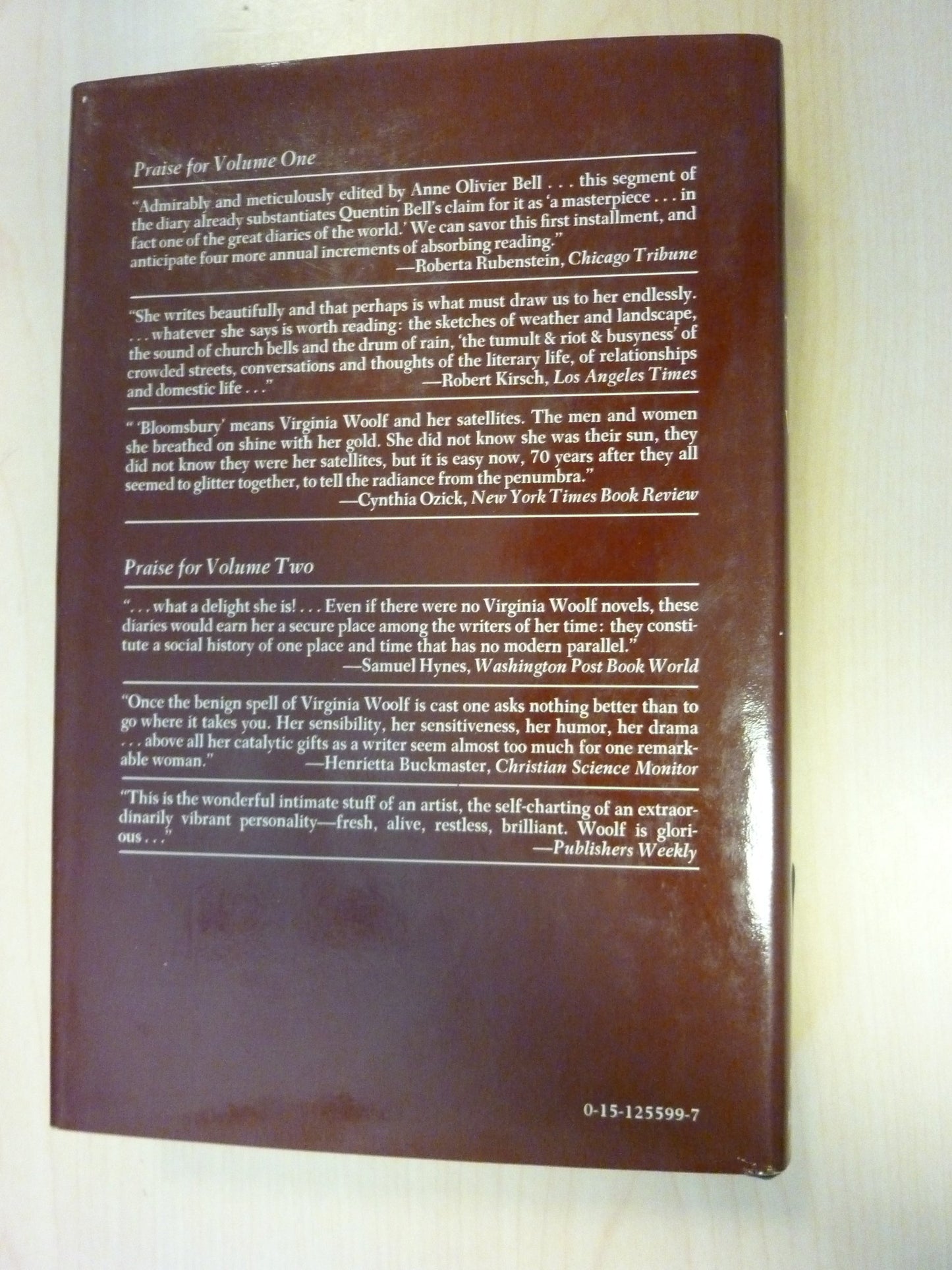 The Diary of Virginia Woolf, Vol. 3: 1925-30 by Virginia Woo