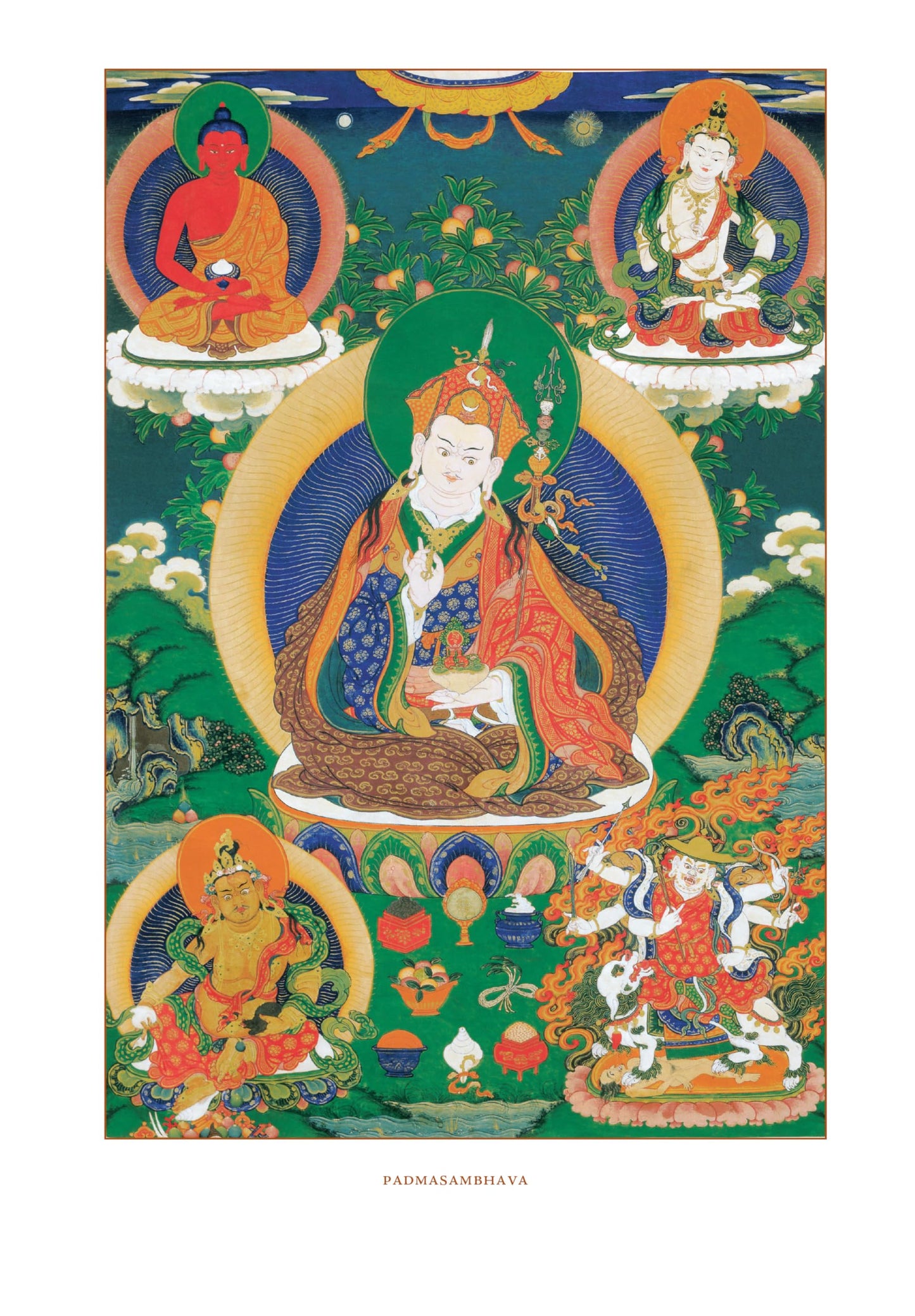 Padmasambhava Comes to Tibet: 25 Disciples Vajra Guru Mantr