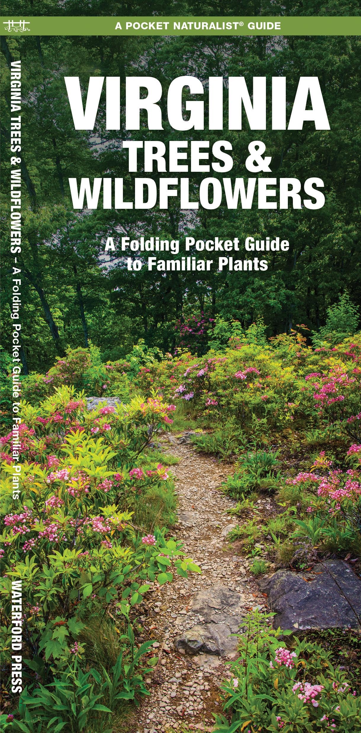 Virginia Trees & Wildflowers: A Folding Pocket Guide to Familiar Plants (Wildlife and Nature Identification)