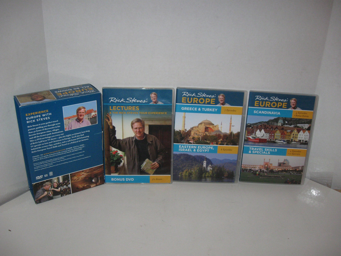 Rick Steves' Europe All 80 Shows DVD Boxed Set 2000-2009
