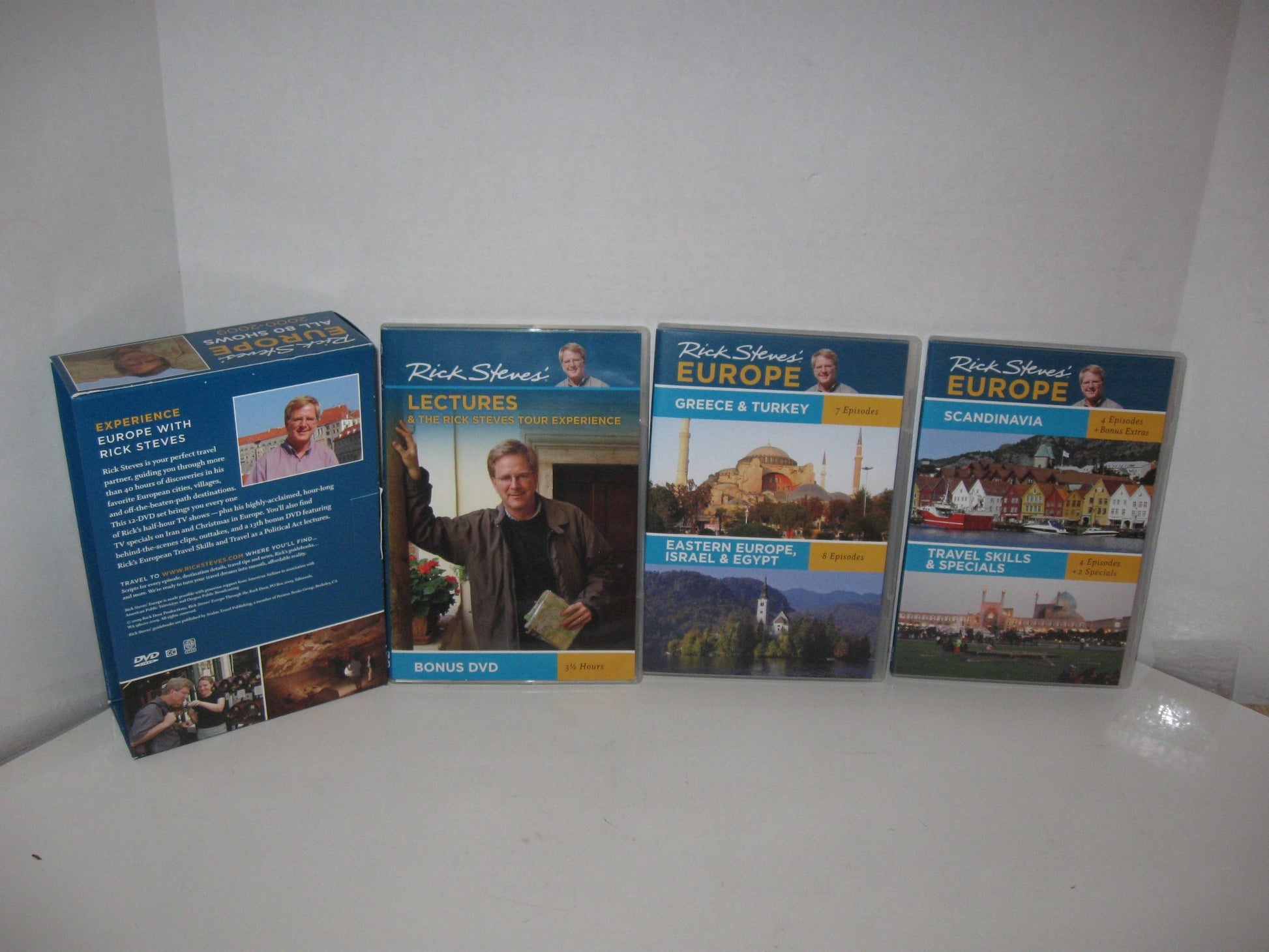 Rick Steves' Europe All 80 Shows DVD Boxed Set 2000-2009