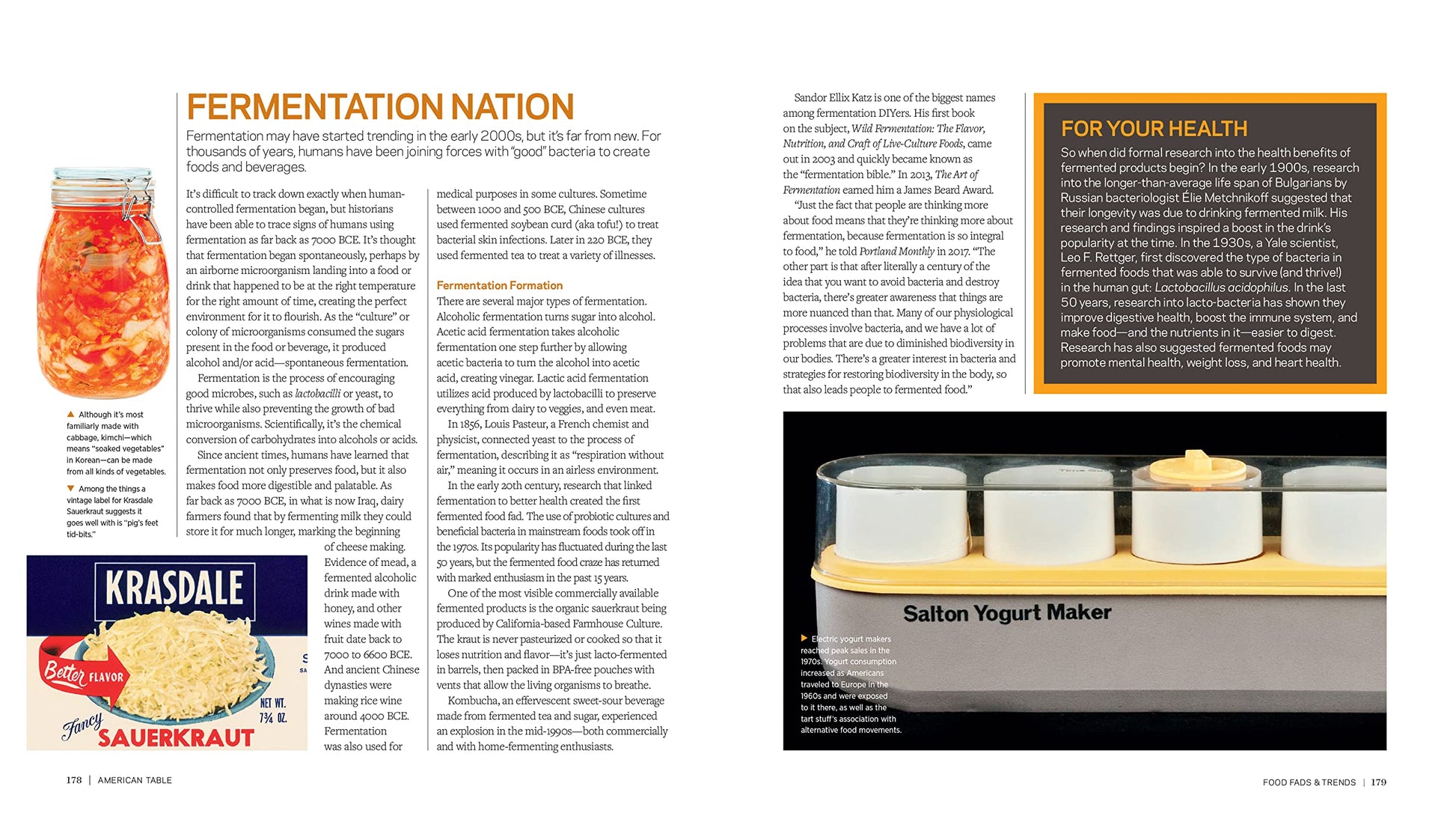 Smithsonian American Table: The Foods, People, and Innovations That Feed Us