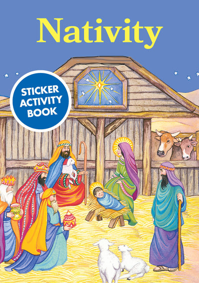Nativity Sticker Activity Book (Dover Little Activity Books: Christmas)