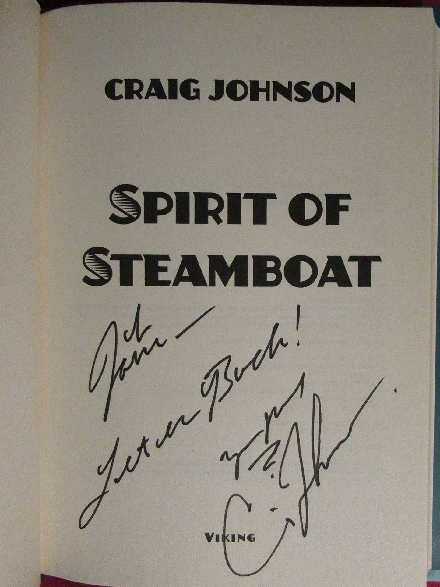 Spirit of Steamboat: A Walt Longmire Story