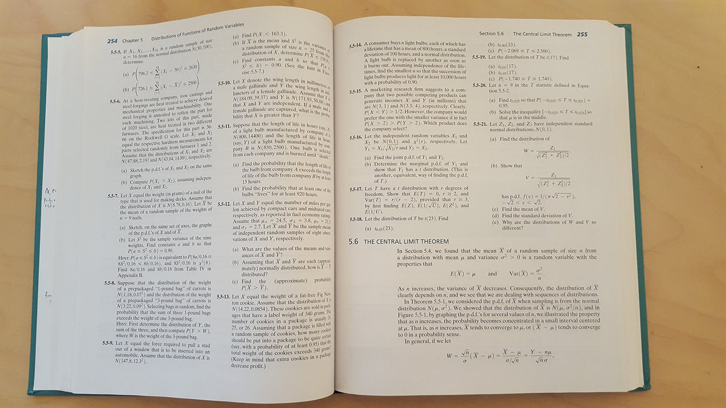 Probability and Statistical Inference (8th Edition)