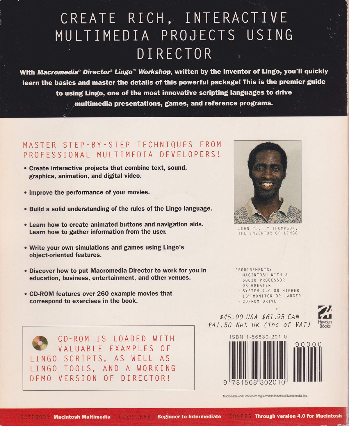 Macromedia Director Lingo Workshop: The Complete Resource to the Lingo Scripting Language/Book and Cd-Rom
