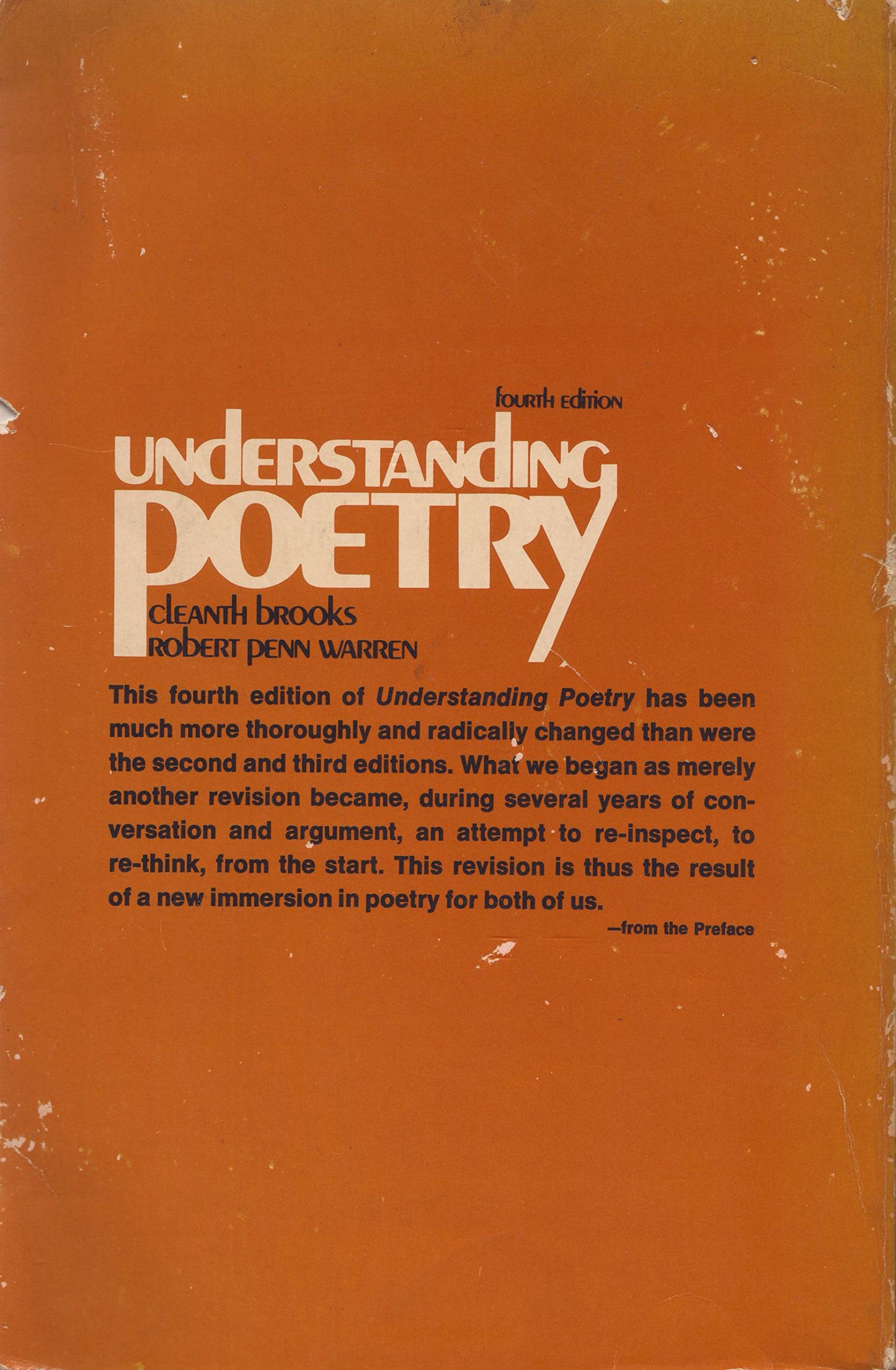 Understanding Poetry by Cleanth Brooks (Paperback)
