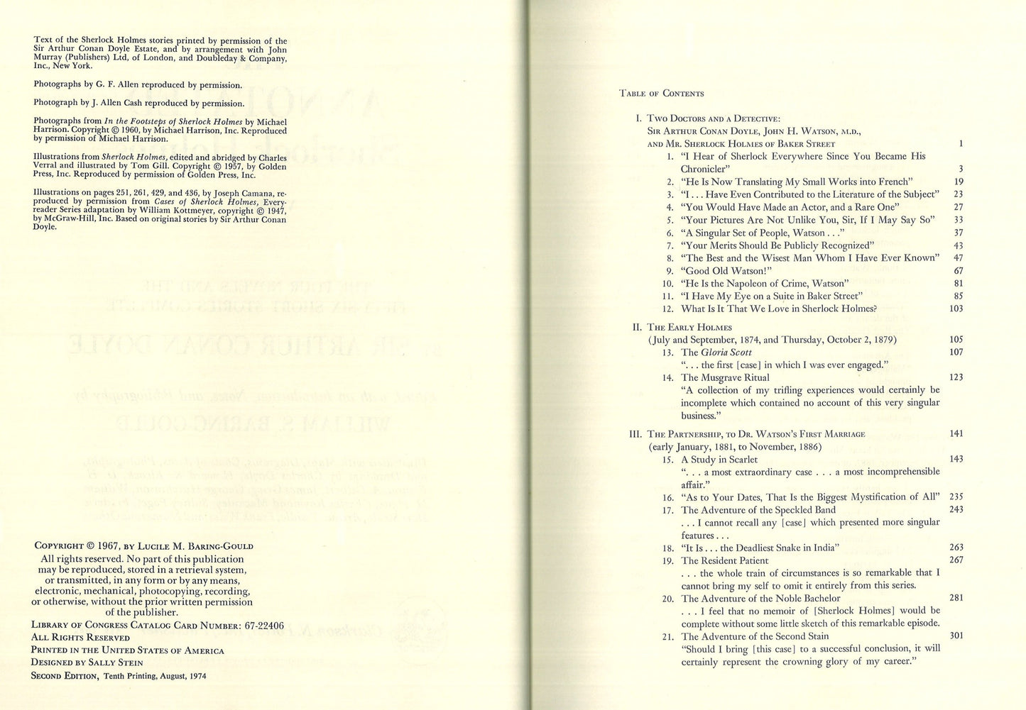 The Annotated Sherlock Holmes: The Four Novels and the Fifty