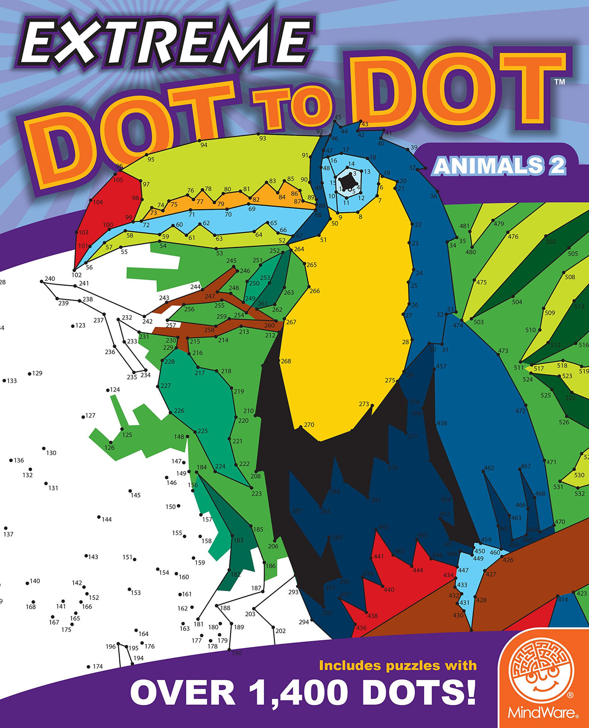Extreme Dot to Dot Animals 2 Puzzle