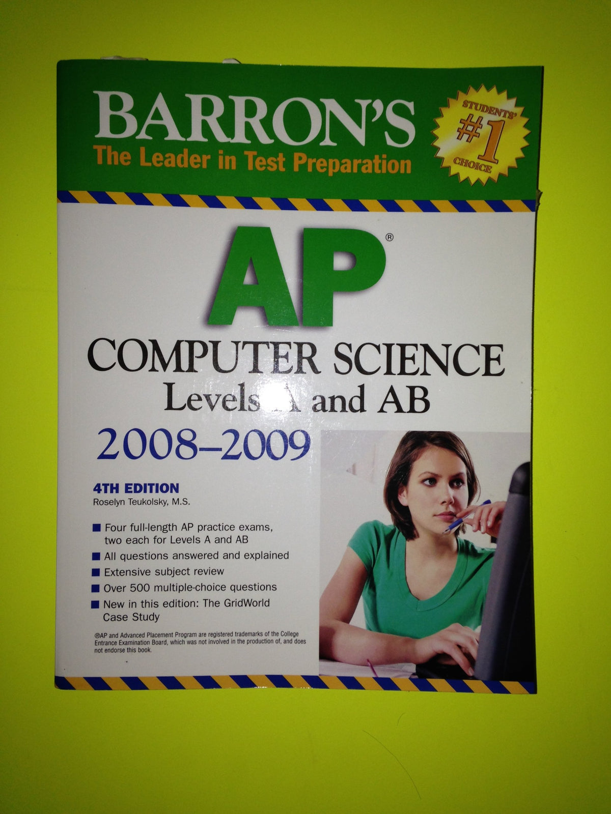 Barron's AP Computer Science, Levels A and AB