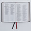 NET Bible, Thinline Large Print, Genuine Leather, Brown, Thumb Indexed, Comfort Print: Holy Bible