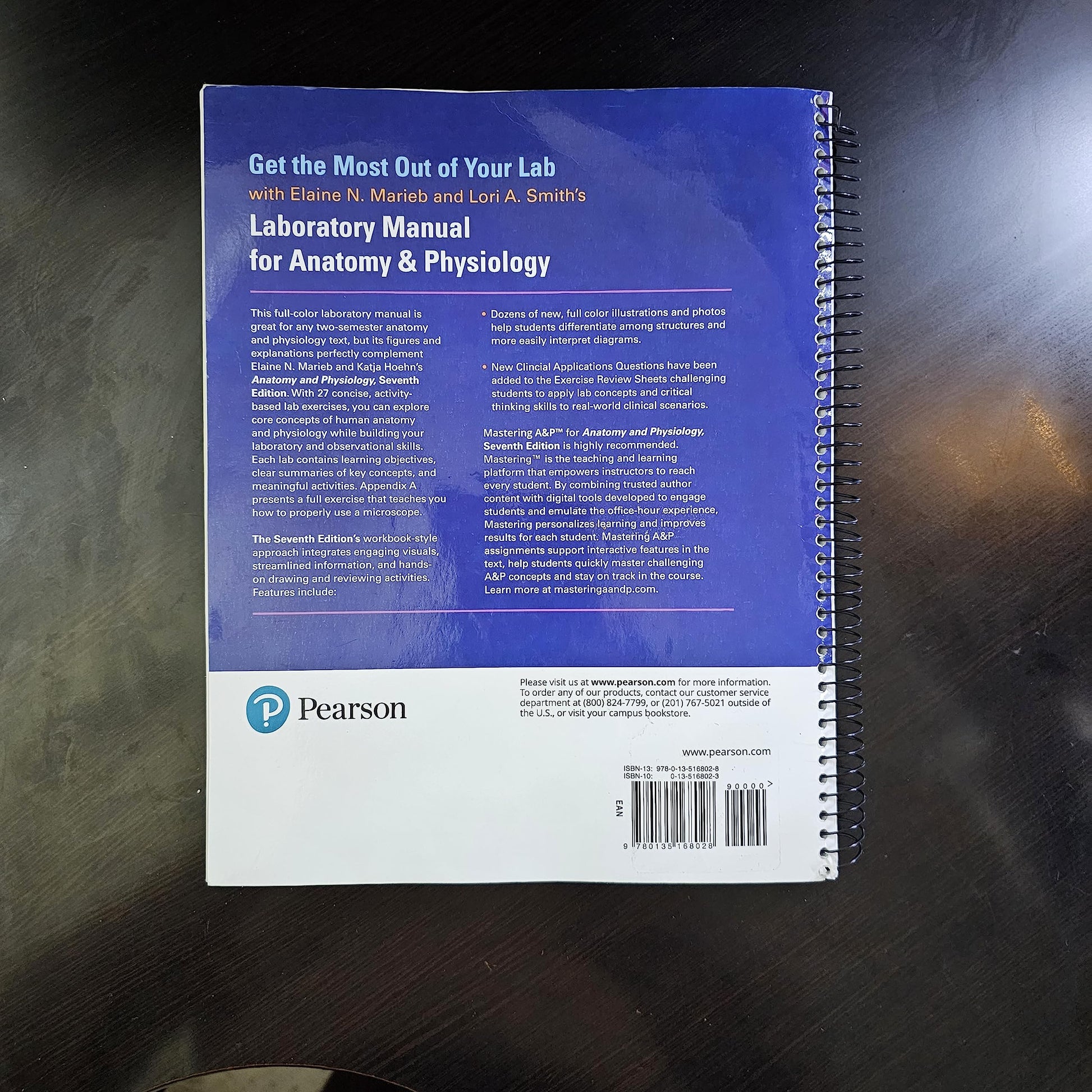 Laboratory Manual for Anatomy & Physiology (Anatomy and Physiology)