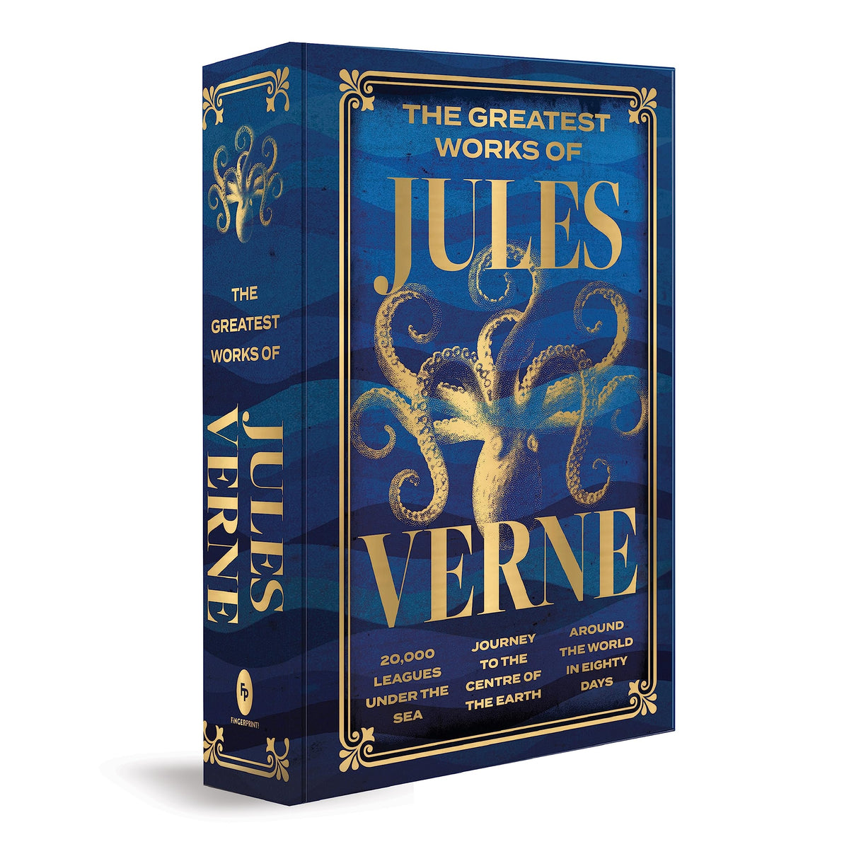 Greatest Works of Jules Verne (Deluxe Hardbound Edition)