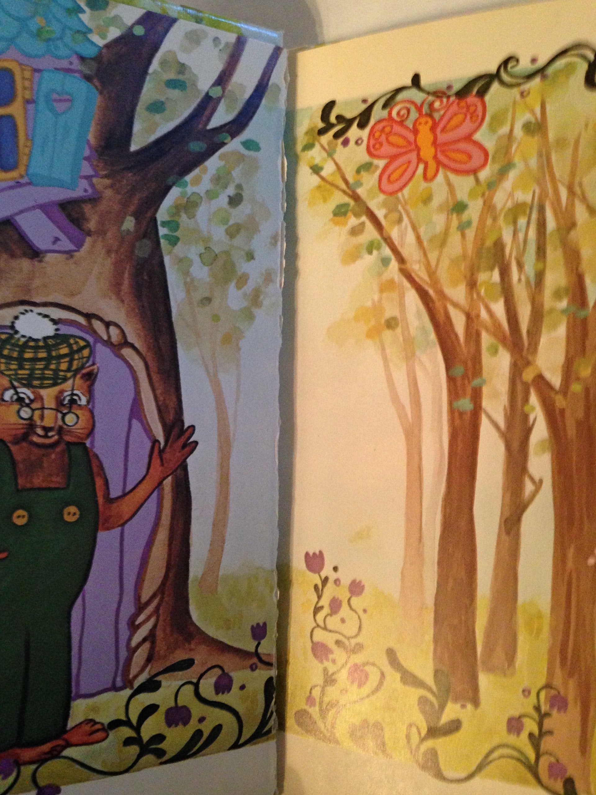 The house in the hole in the side of the tree,