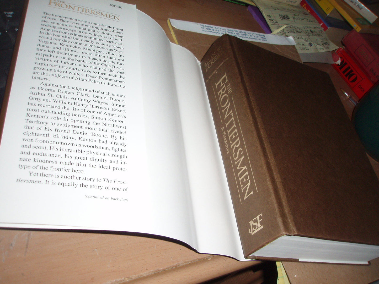 The Frontiersmen: A Narrative by Allan W. Eckert