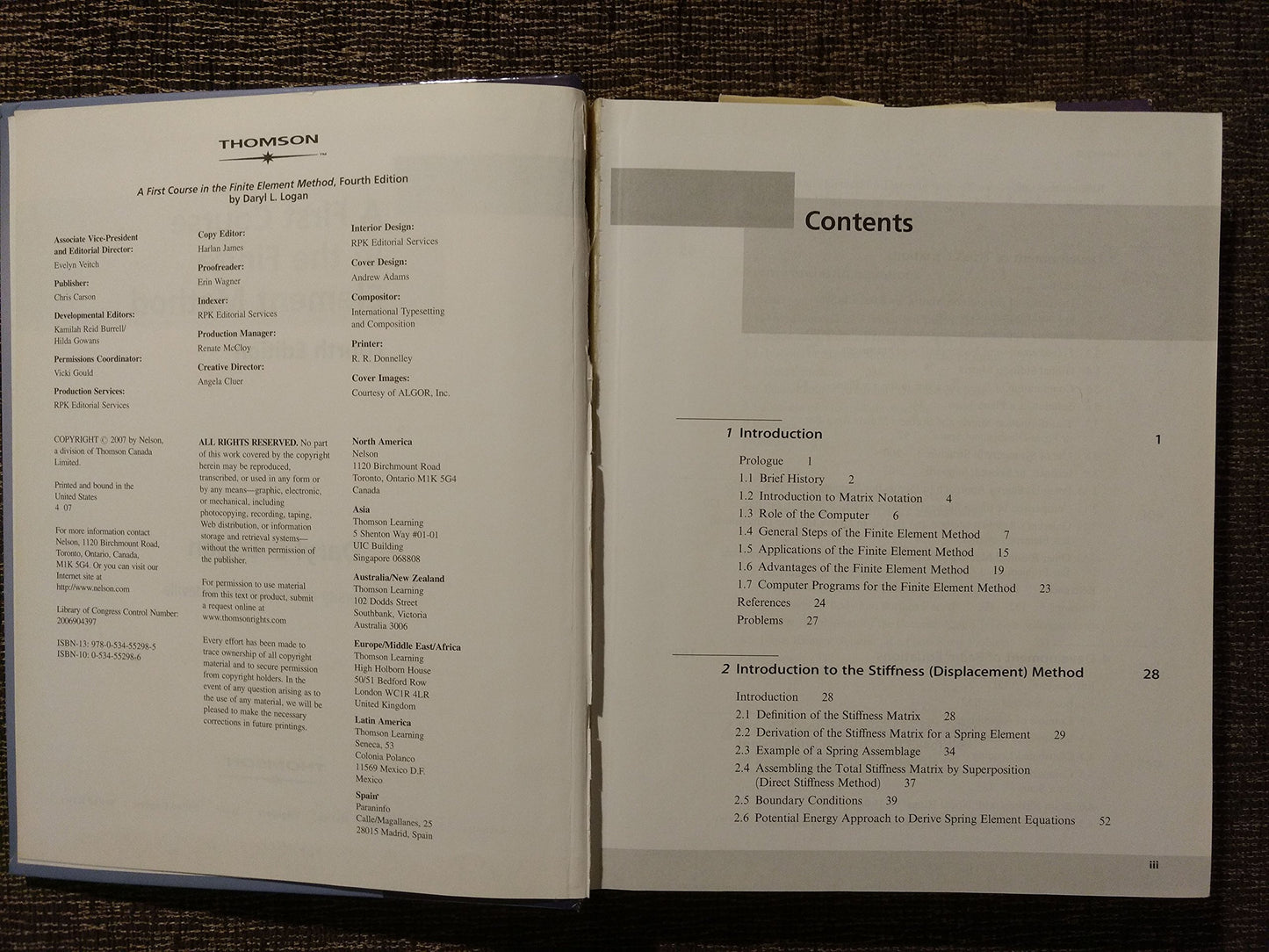 A First Course in the Finite Element Method